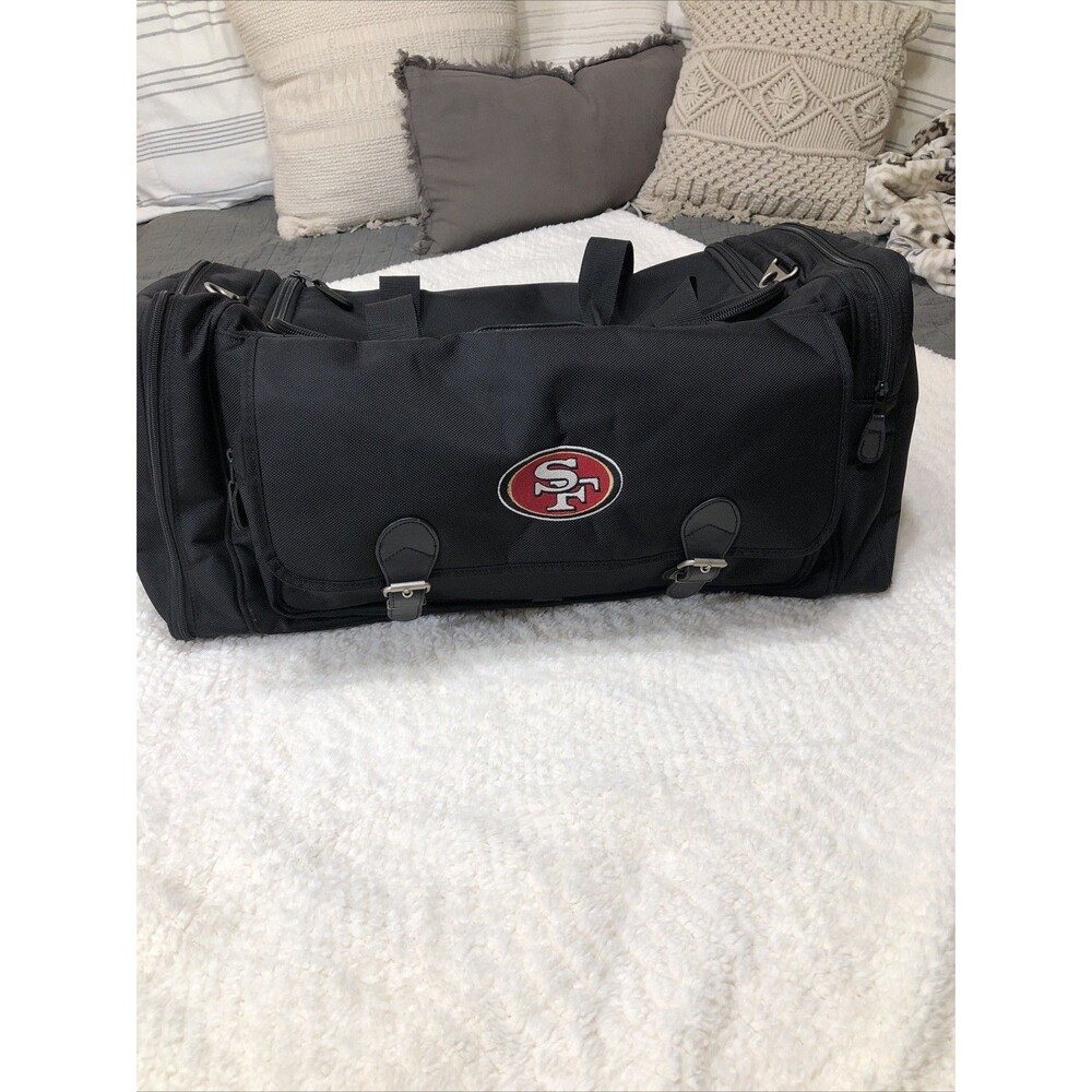 MERCURY LUGGAGE SEWARD TRUNK DUFFEL BAG San Francisco 49er Embroidered Logo